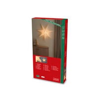 Paper Star hanging 80cm white