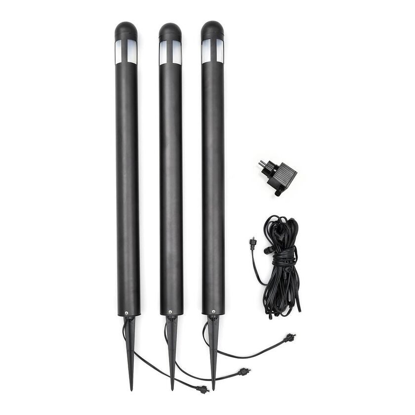 Amalfi 3 Light Set Black
