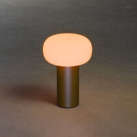 Antibes bordslampa rost USB