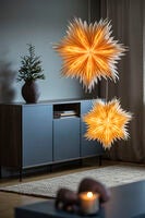 Pappersstjärna pärlemo 60cm