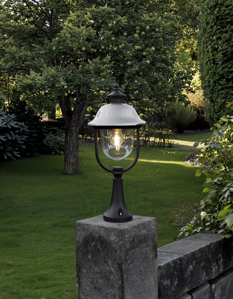 Parma Gate Post Black S. Steel