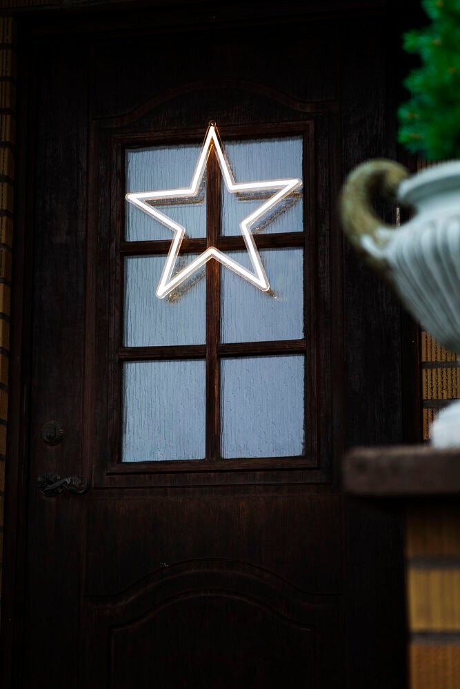Deco. Christmas star LED outd.