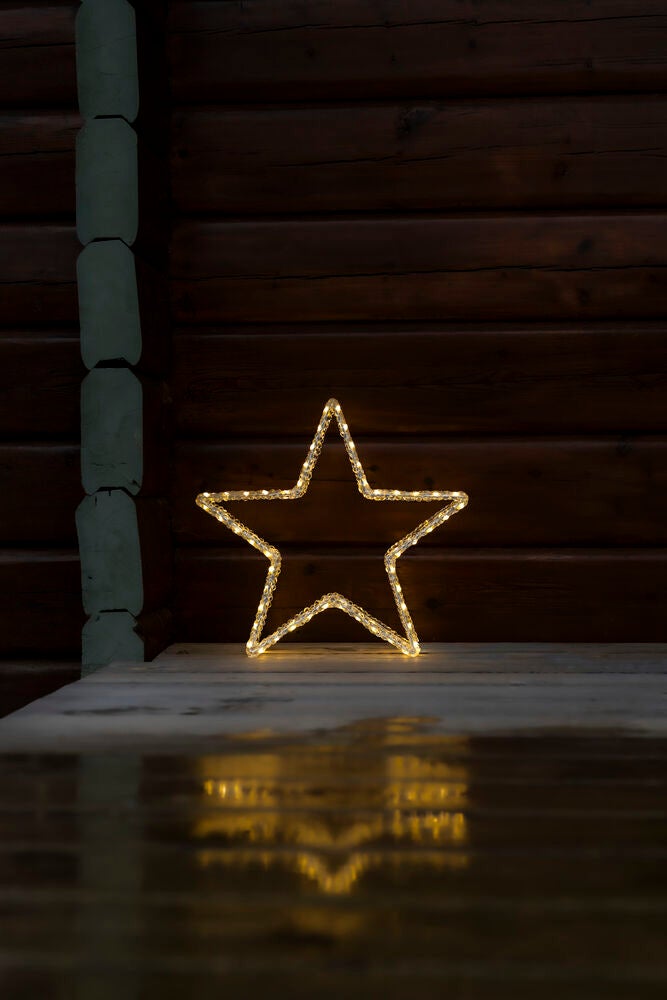 Acrylic Double- X-mas Stars