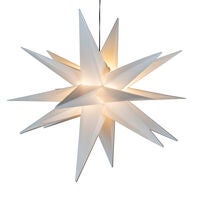 3D Star 100cm white