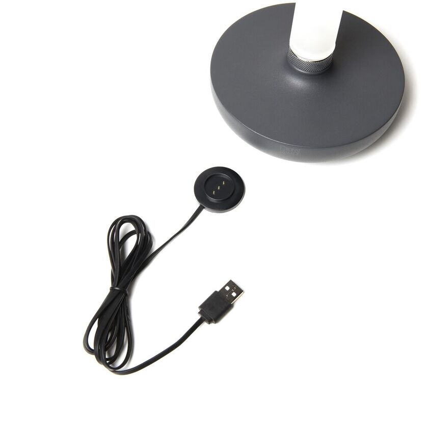 Biarritz USB-Tischv dunkelgrau