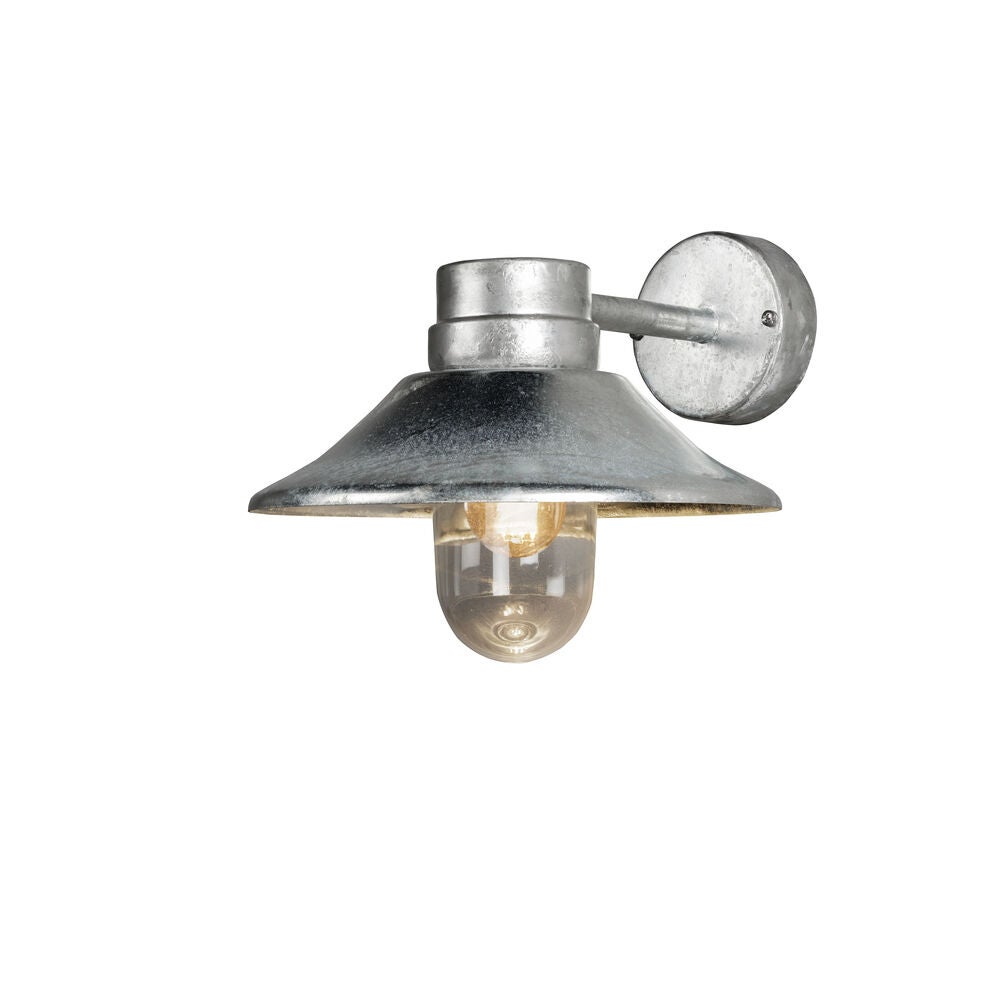 Vega wall lamp galvanized E27
