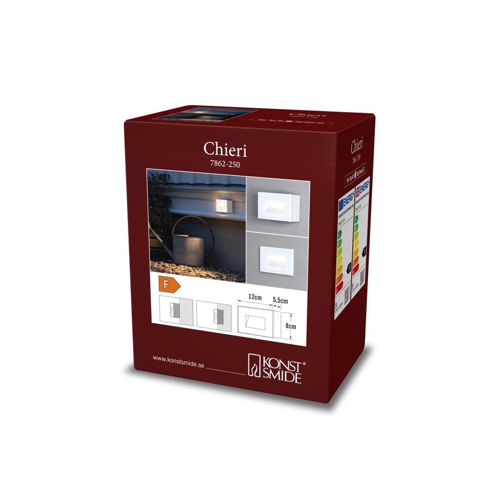 Chieri vägglykta 4W LED