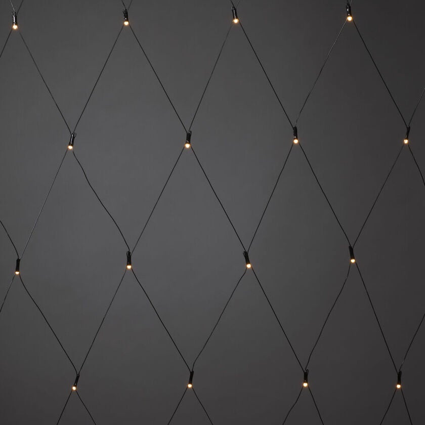 Micro LED Lichternetz, gefrost