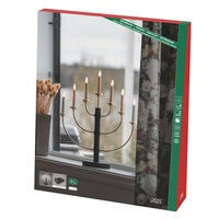 Metallleuchter, 7Lampen