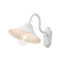 Vega Matt White Wall Light