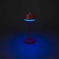 Lyon bordslampa usb Teracotta