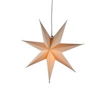 Pappersstjärna vit 60cm