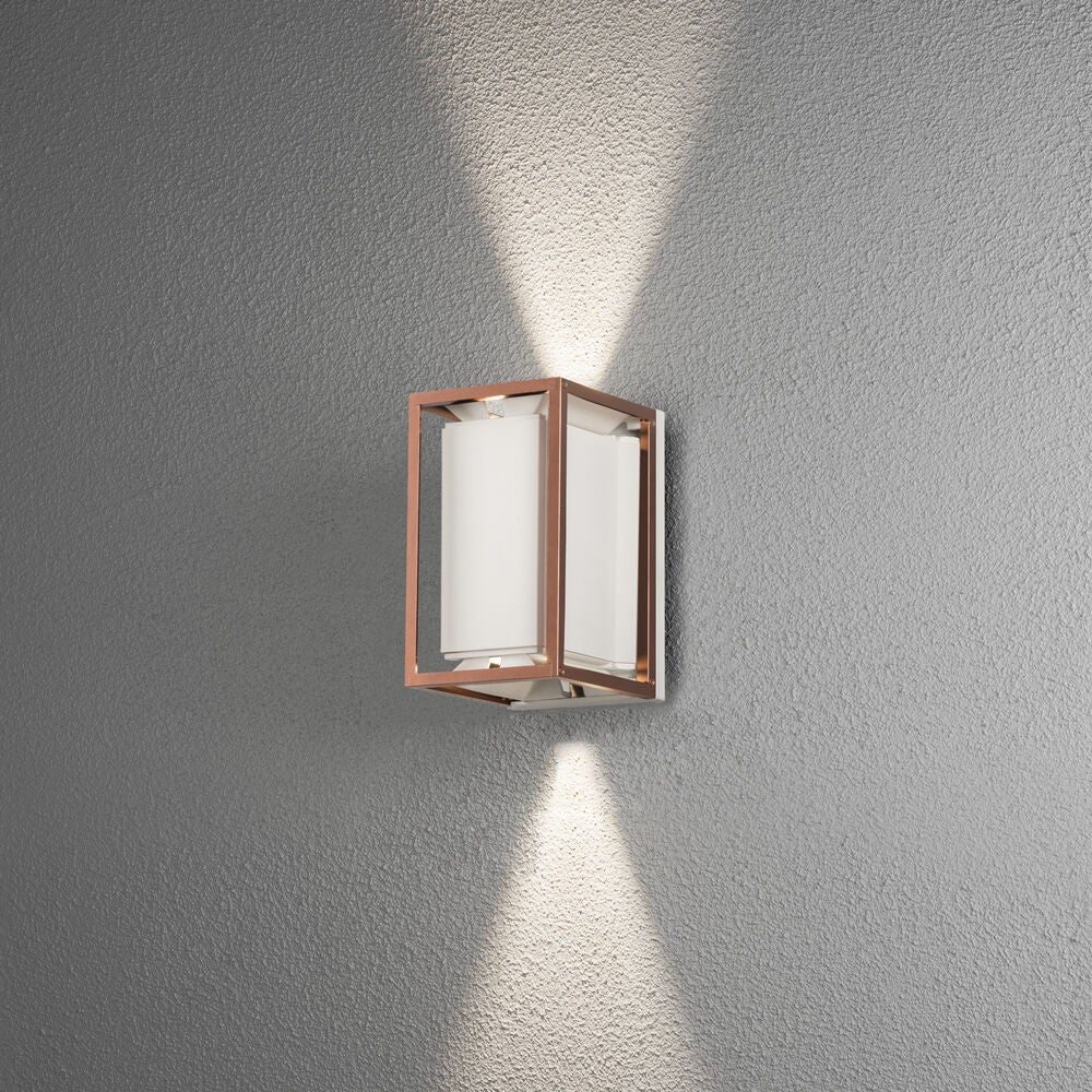 Vale wall 2x5W LED White/co