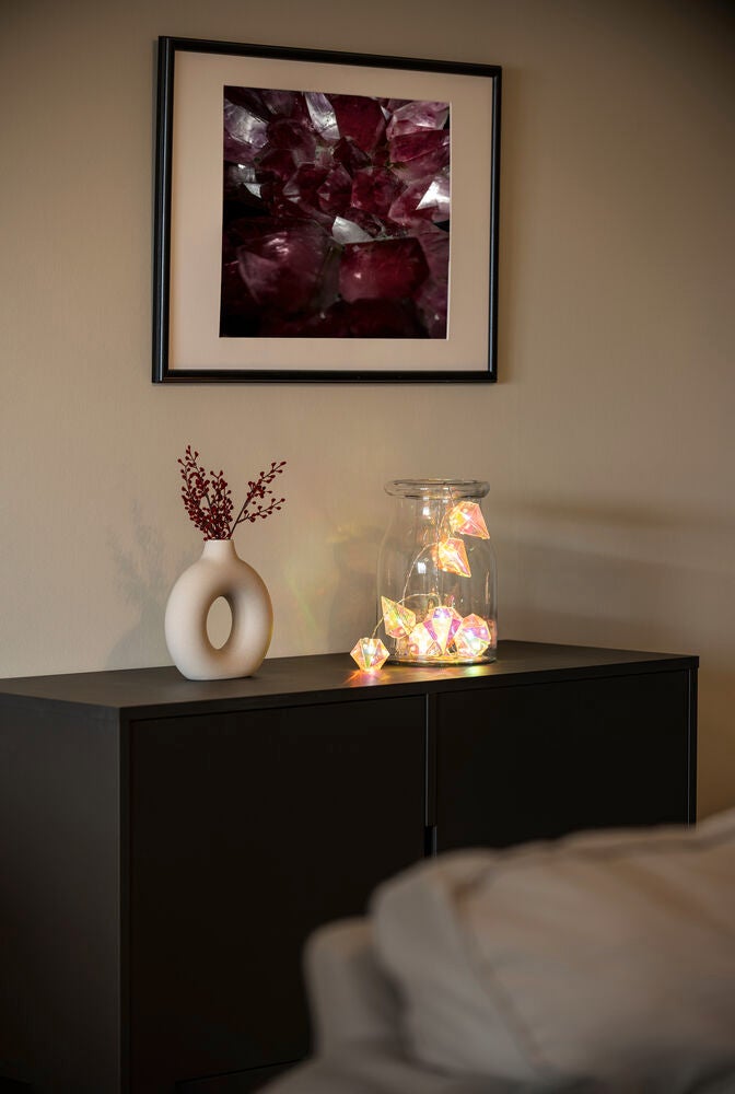 10 LED glober Batteri/timer