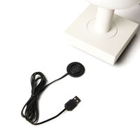Monaco table lamp white USB