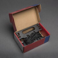 Wire Reel Black Plastic