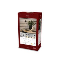 Multi bordslampa Svart USB