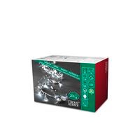 Light set 20 LED silver deco