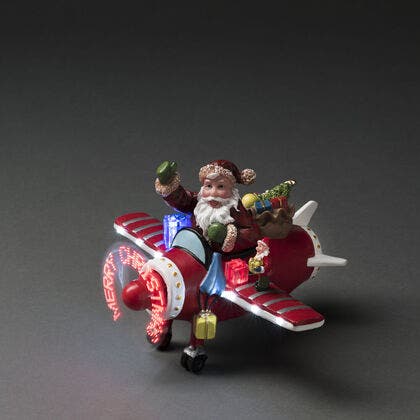 Fiberoptiskt flygplan tomte