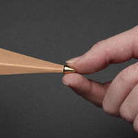 Papierstern, braun, 78cm, 7P