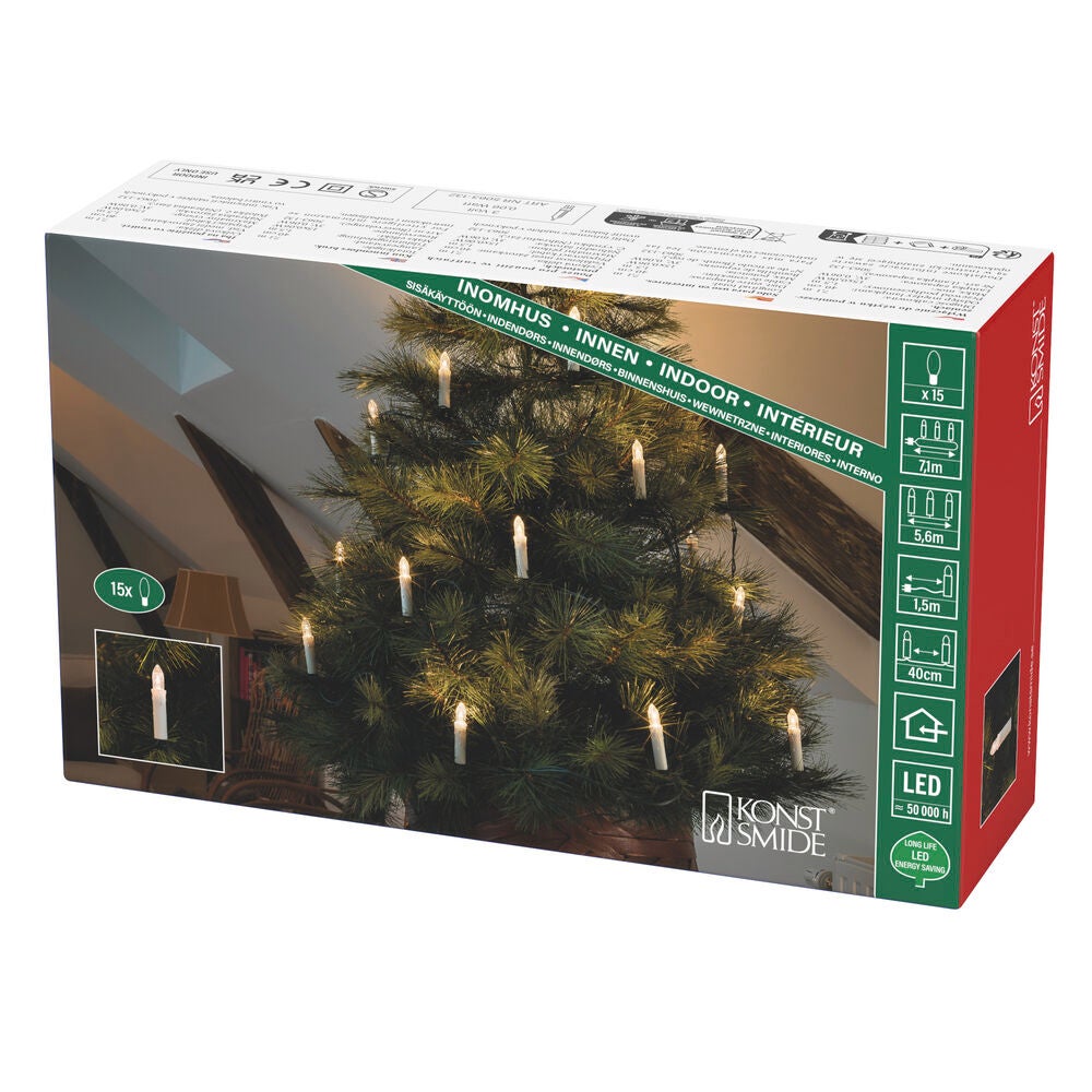 Candle Light,15 LED, indoor
