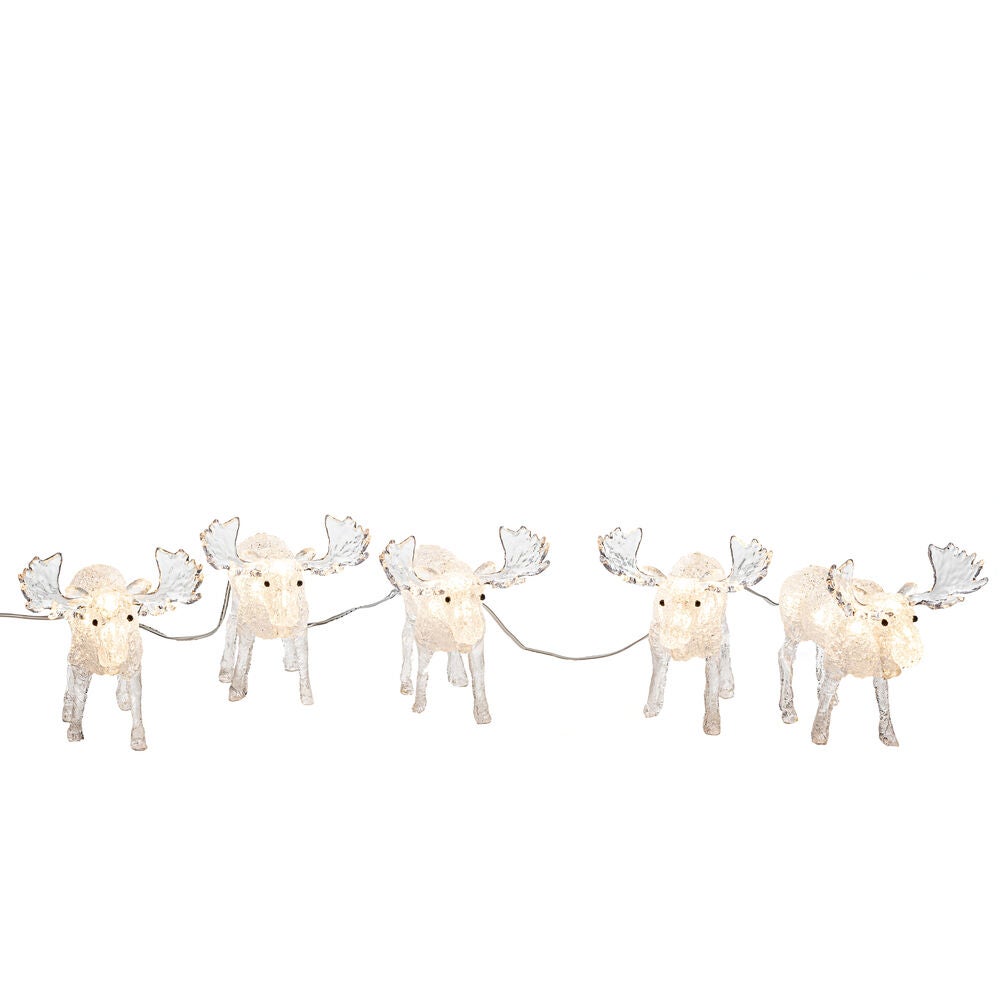 Acrylic Moose 5 Piece Set