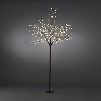 Brown Tree 250cm W White LED