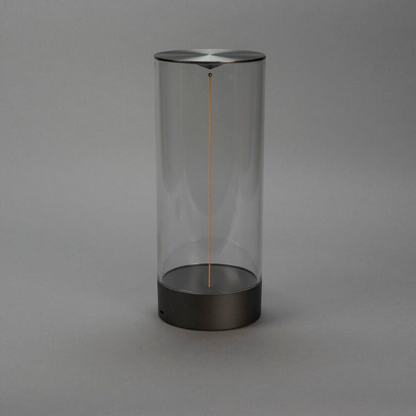 Edison L bordslampa M.Grå USB
