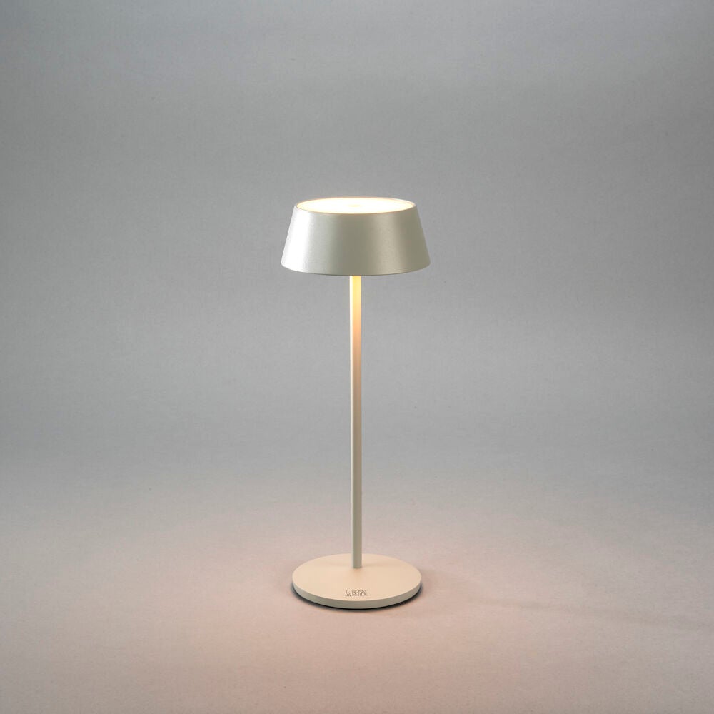 Menton bordslampa Grå USB