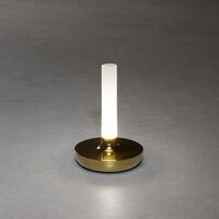 Biarritz USB-Tischvase gold