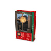 Papierstern, weiss, 60cm,Blume