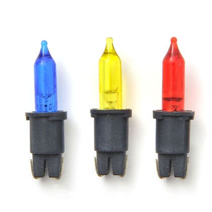 Reservlampa pifärgade LED