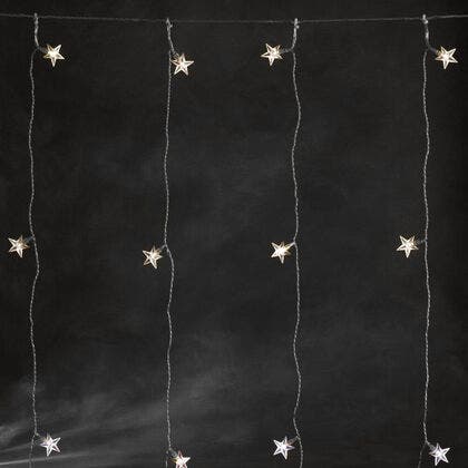 Gardinslinga 40 varmvit LED