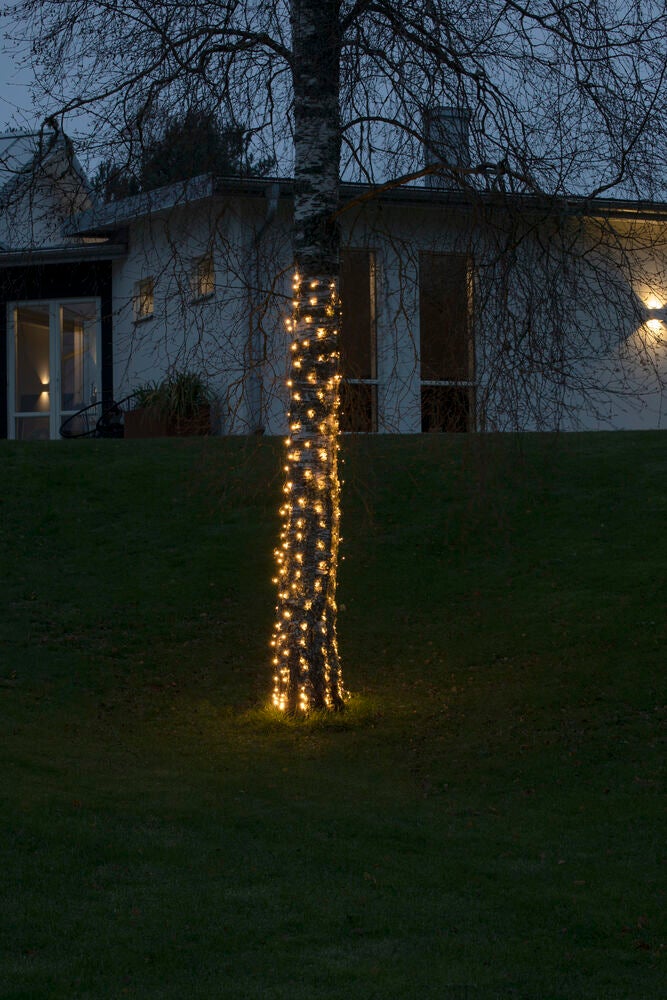 Nät 160 varmvit LED 0,6x2m