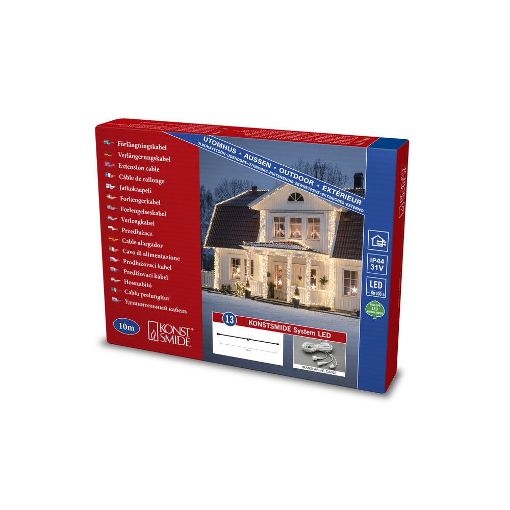 Extension Cable 10m Transp