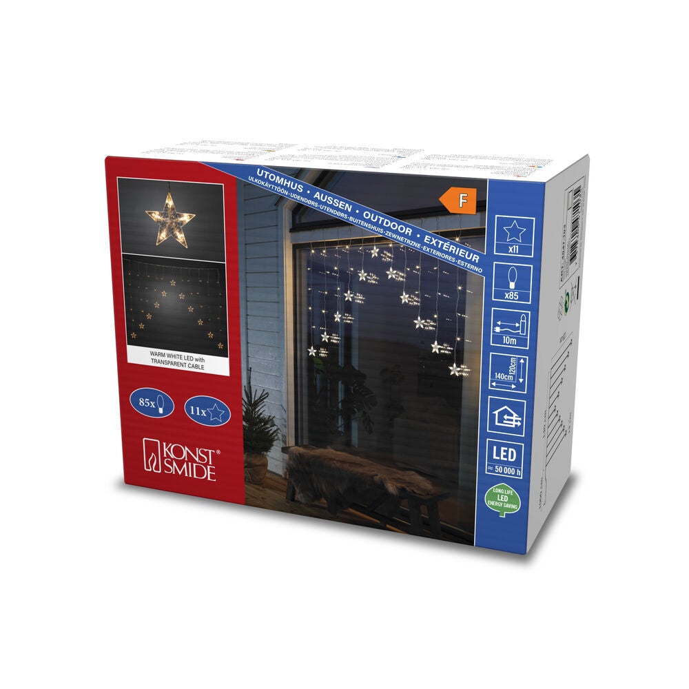 11 Star Curtain 85 LED