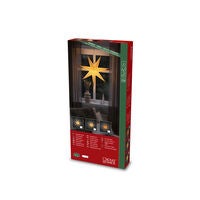 Papierstern, braun, 78cm, 7P