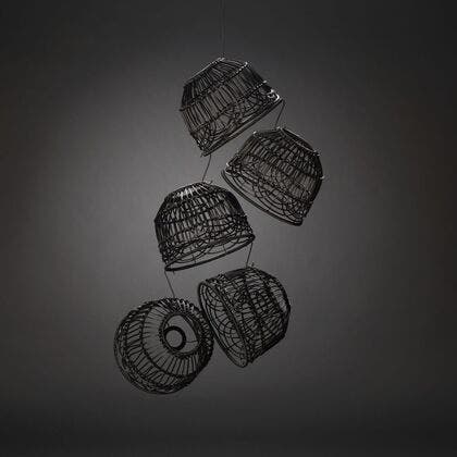 Lampenschirm, gross, 5er-Set