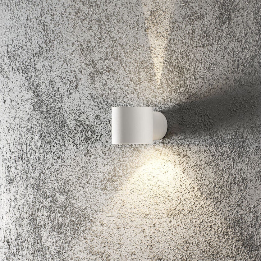 Modena Round Wall Light White