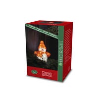 LED Acryl Schneemann, 26cm,B/O