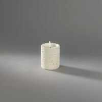 B/O cement candle light LED