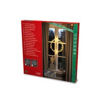 Krans silver, 45 cm 40 LED