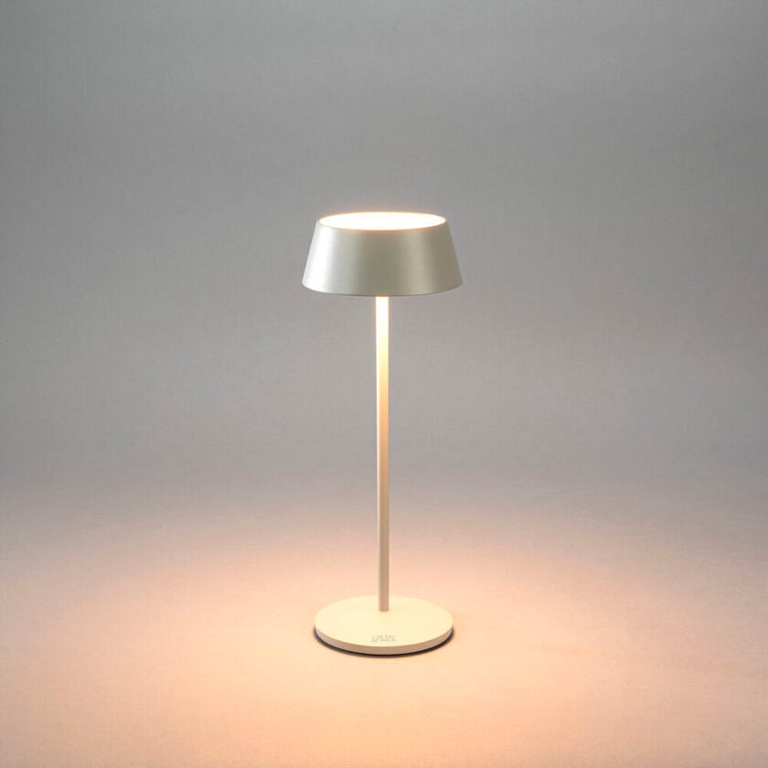 Menton bordslampa Grå USB