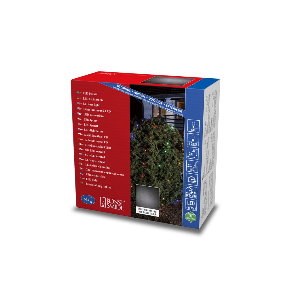 64 LED Net Light 2x2m