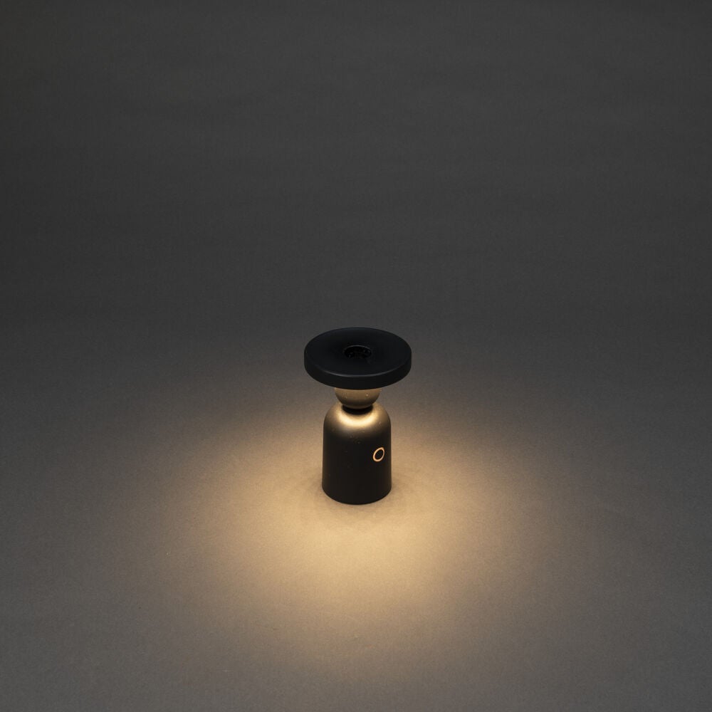 Nantes bordslampa USB Svart