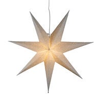 Paper Star hanging 80cm white
