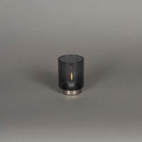 Laddbart glasljus. LED