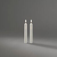 B/O Plastik-LED-Kerze Sets