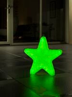 Acrylic star 5 point, 42 LED