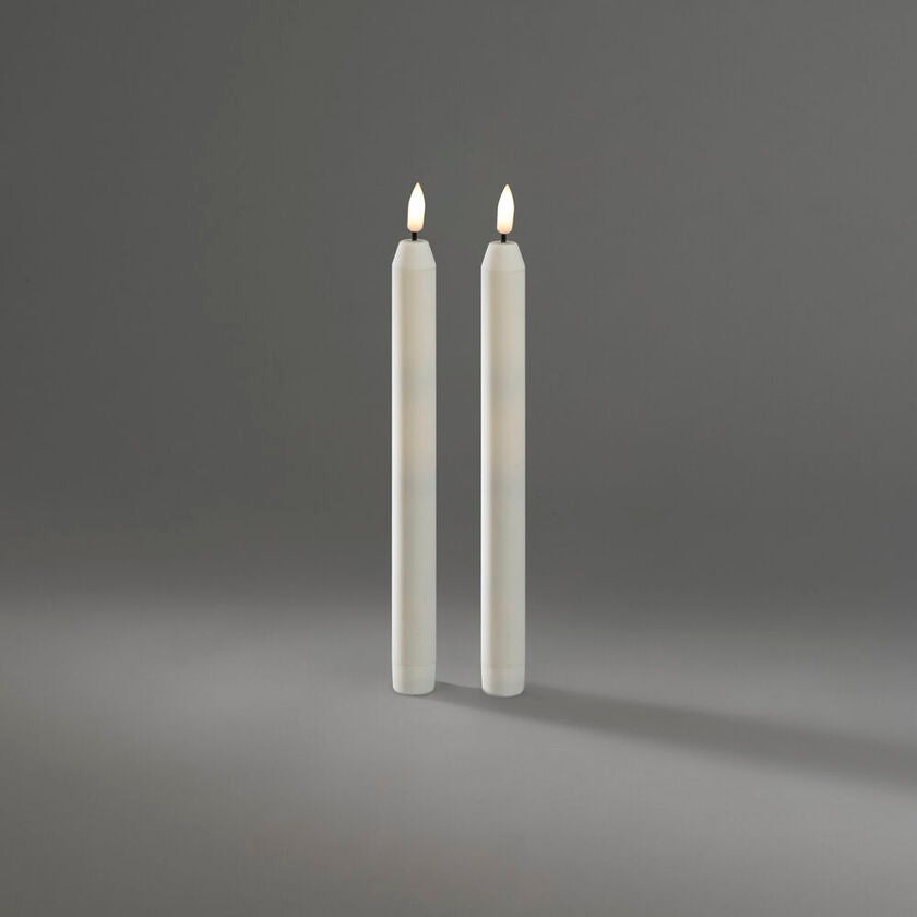 B/O Plastik-LED-Kerze Sets